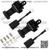 Universal Retractable Golf Cart Seat Belts Kit for EZGO, Yamaha, Club Car, Go Kart, UTV, Buggies and Bus - E11 Safety Certified - 2 Pack