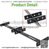 4 Seat Belt Bracket Kit Replacement for Yamaha Club Car Golf Cart - Image 3