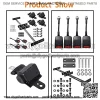 4 Golf Cart Seat Belts and Bracket Kit Replacement for Golf Carts Yamaha Club Car - Image 2