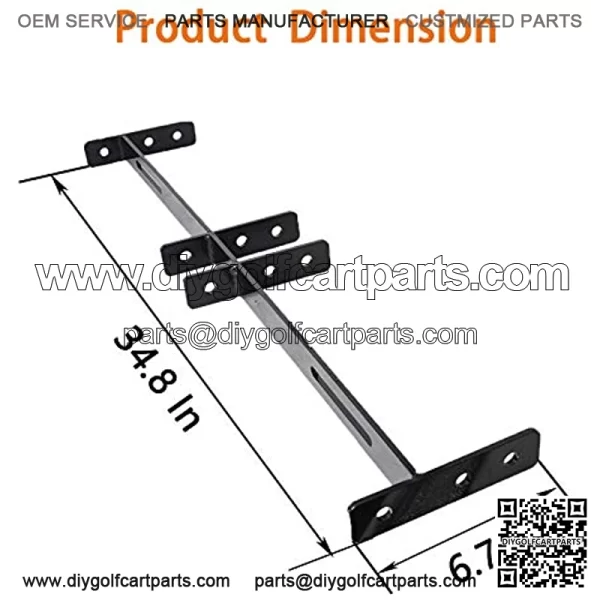 4 Golf Cart Seat Belts and Bracket Kit Replacement for Golf Carts Yamaha Club Car - Image 3