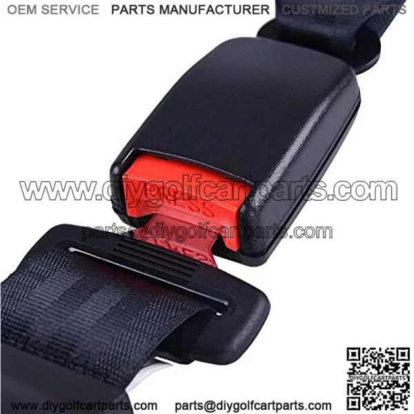 Universal Golf Cart Seat Belts Bracket 2 Seat Belts Mounting Bracket Kit Replacement for Yamaha Club Car Bar - Image 3