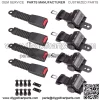 Golf Cart Seat Belts Lap Set For EZGO/Yamaha/Club Car 4 Sets - Image 3