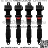 4 Pcs Golf Cart Seat Belts and Bracket Kit for EZGO Yamaha Club Car - Image 4