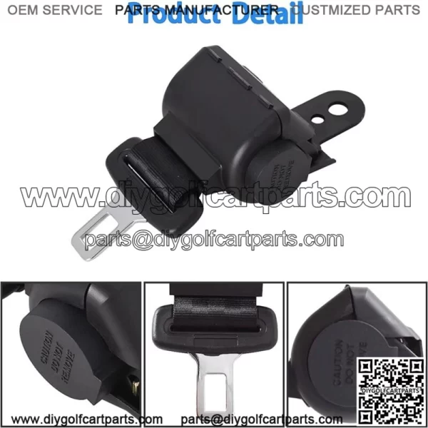 Universal Golf Cart 4 Seat Belts Mounting Bracket Set? Club Car - Image 5