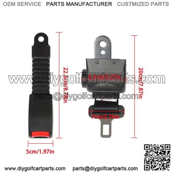 new For E-Z-G-O Yamaha Golf Club Car 2 passenger Seat Belt & Bracket - Image 5