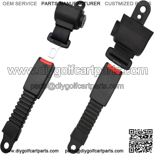 4 Universal Golf Cart Seat Belts Club Car for EZGO Yamaha Club Car - Image 2