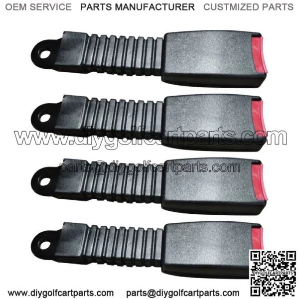 4x Golf Cart Seat Belts and Bracket Kit for EZGO Yamaha Club Car - Image 2