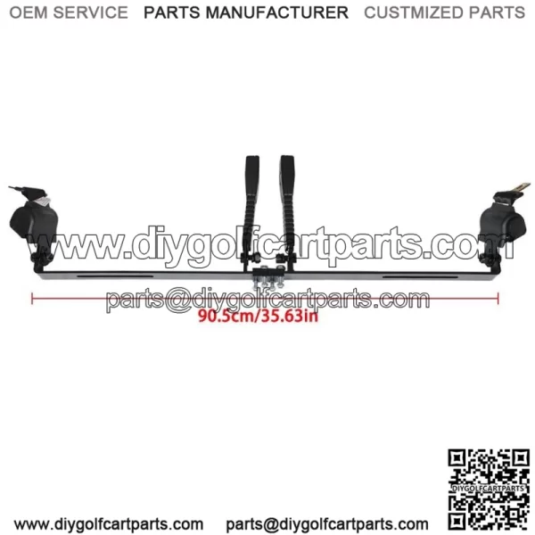 2X Golf Cart Seat Belts and Bracket Kit For EZGO Yamaha Club Car - Image 3
