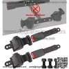 Golf cart seat belts, retractable, universal,for EZGO, Yamaha, Club Car, Go Kart,UTV, Buggies and Bus-Set ( 2pcs ) - Image 2