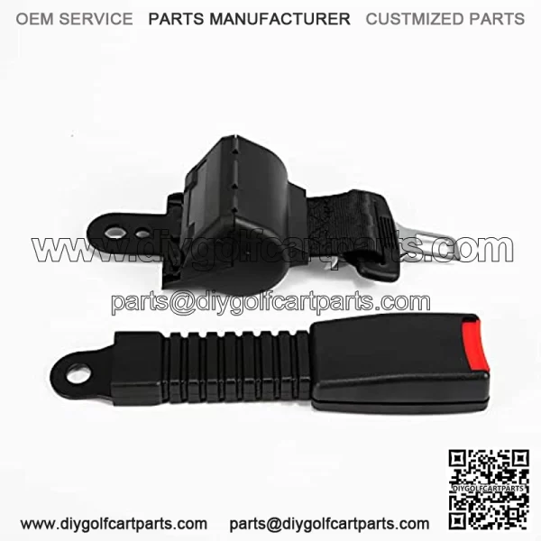 Golf Cart Set of 2 Retractable Belt Kit Retractable Bracket Fits EZGO TXT Yamaha Club Car DS Suitable for Most Golf carts?? - Image 5