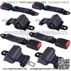 Universal Golf Cart Seat Belt Bracket Kit Retractable Mounting Set for EZGO/Yamaha/Club CAR - Image 2