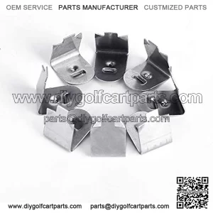 Golf Cart Wheel Hupcaps Cover Clips Sets for Most of EZGO Club CAR Yamaha Wheel Cover Hupcaps, 8-Pack