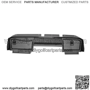 EZGO RXV (08-15) Golf Cart Carbon Fiber Dash Cover With Locking Doors