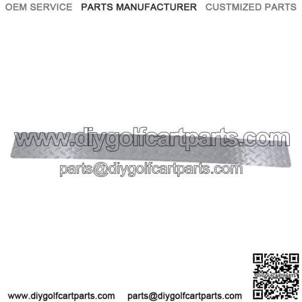 EZGO Medalist / TXT (95-Up) Golf Cart Diamond Plate Aluminum Kick Panel