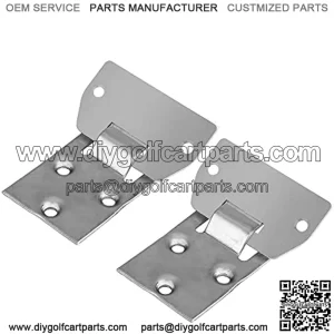 Golf Cart Seat Bottom Hinge Plate for EZGO(1995-up) TXT/Medalist Golf Cart Set of 2