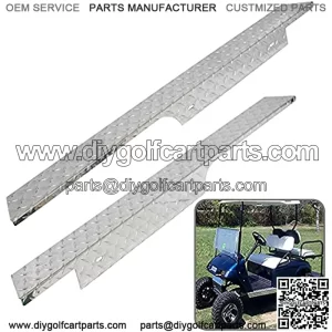 Aluminum Alloy Diamond Plate Rocker Panel for 1996-2013 EZGO TXT Golf Cart