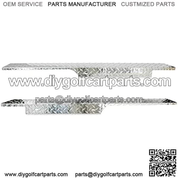 Aluminum Alloy Diamond Plate Rocker Panel for 1996-2013 EZGO TXT Golf Cart - Image 3