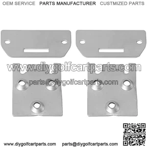 Golf Cart Seat Hinge for EZGO TXT/Medalist 1995-Up Male & Female Sets OEM #71609-G01 71610-G01