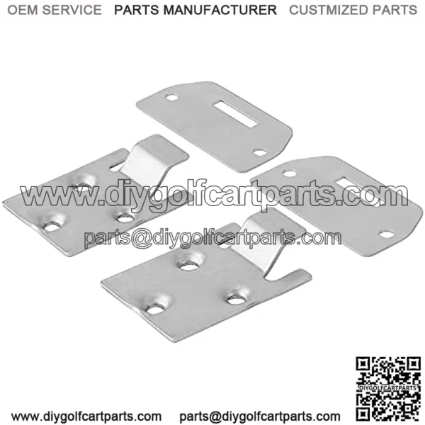 Golf Cart Seat Hinge for EZGO TXT/Medalist 1995-Up Male & Female Sets OEM #71609-G01 71610-G01 - Image 4