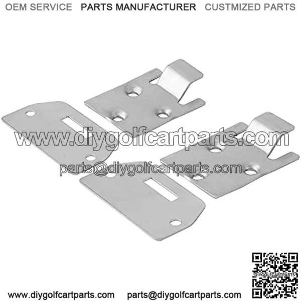 Golf Cart Seat Hinge for EZGO TXT/Medalist 1995-Up Male & Female Sets OEM #71609-G01 71610-G01 - Image 5