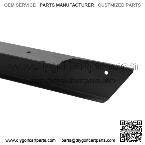 Black Rocker Panel Set for EZGO Express S6/Express L6 Golf Cart (Fits 2012-Up) - Image 3