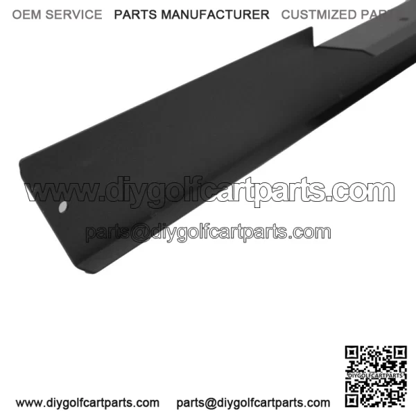 Black Rocker Panel Set for EZGO Express S6/Express L6 Golf Cart (Fits 2012-Up) - Image 4