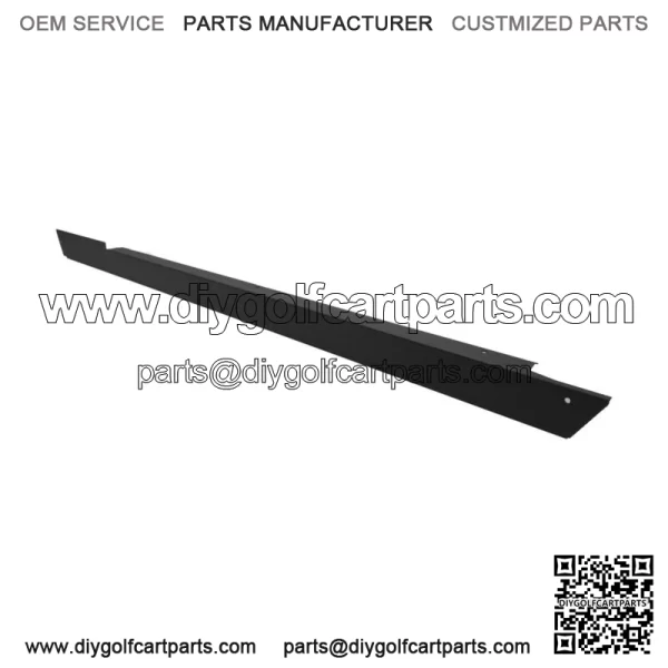 Black Rocker Panel Set for EZGO Express S6/Express L6 Golf Cart (Fits 2012-Up) - Image 5