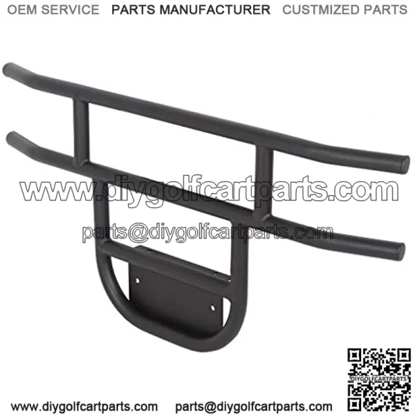 Front Brush Guard Tubular Bumper for 1981-Up Club Car DS Models, Gas & Electric Club Car Precedent Front Brush - Image 3