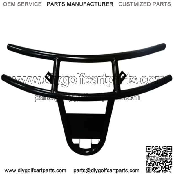 EZGO RXV Golf Cart Brush Guard - Black Steel (2008-2014)