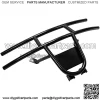Golf Cart Front Bumper Brush Guard Compatible with 2008-2015 EZGO RXV Gas OR ELEC Black Powder Coated - Image 4