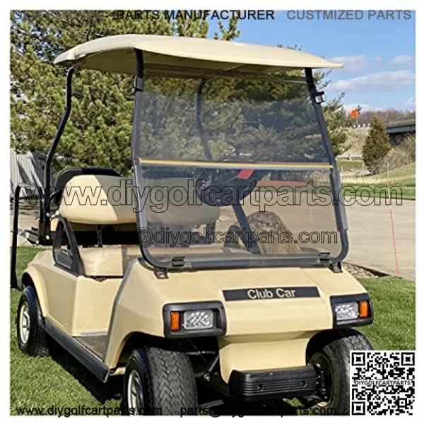 Golf Cart Deluxe LED Light Kit for with RGB Headlight Daytime Running Light Low High Beam Turn Signal Function - Image 2