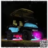 Golf Cart Lights Underglow Neon Accent Strip Multicolor LED Lights Kit Fits EZGO Club Car Yamaha Golf Cart and So on Water Resistant Tubes (Battery Input 12V-65V) - Image 3