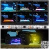 Golf Cart Lights Underglow Neon Accent Strip Multicolor LED Lights Kit Fits EZGO Club Car Yamaha Golf Cart and So on Water Resistant Tubes (Battery Input 12V-65V) - Image 4