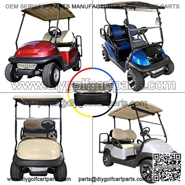 Golf Cart Newest Led Headlight and Tail Light Kit for 2004-2008 Club Car Precedent Carts with Turn Signals Switch Horn Brake Lights and 08.5-UP Bucket Harness (Must Input 12 Volts) - Image 2
