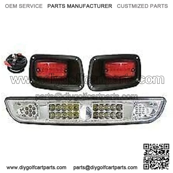 Golf Cart Parts & Accessories EZGO TXT Golf Cart LED Super Saver Light Bar Kit 1994-2013