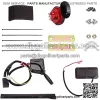 Golf Cart 12 Volt LED Headlight and Tail Light Kit for Club Car DS Carts 1993-up Gas & Electric Models,with upgrade headlights, amber turn signals, brake lights - Image 2