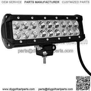 Motorsports Led Light Bar 54W 9 inch Spot Flood Combo Work Light Bar Offroad Driving Light Fog Light Waterproof Van ATV UTV Motorcycle Truck Boat Golf Cart