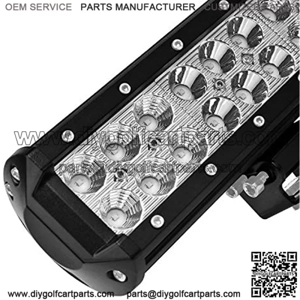 Motorsports Led Light Bar 54W 9 inch Spot Flood Combo Work Light Bar Offroad Driving Light Fog Light Waterproof Van ATV UTV Motorcycle Truck Boat Golf Cart - Image 2
