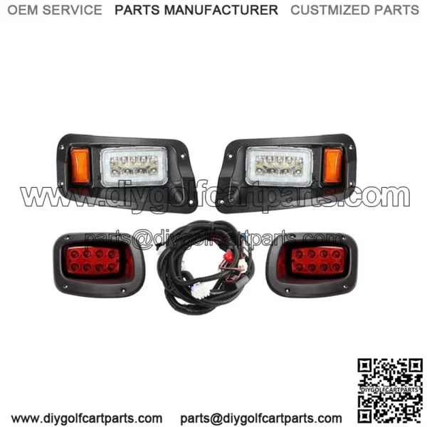 Golf Cart LED Light Kit Fit EZGO Freedom Street Legal Turn Signals Light 12-48V