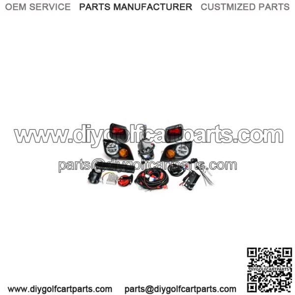 Rain Guard B Ultimate Plus Light Kit ?C E-Z-GO S4 (Years 2011-Up)