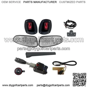 LED Standard Factory Style Street Package for E-Z-GO RXV (16+ Elec)
