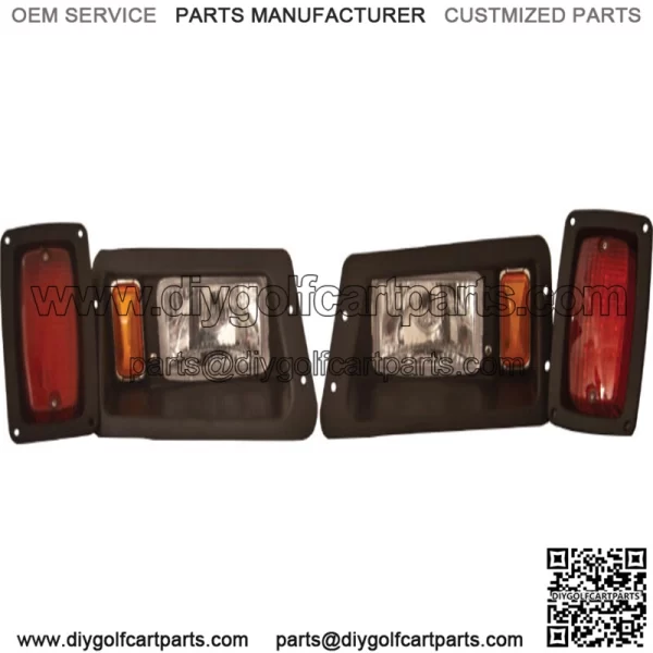 Yamaha G14, G16, G19, G22 Headlight and LED Tail Light Kit