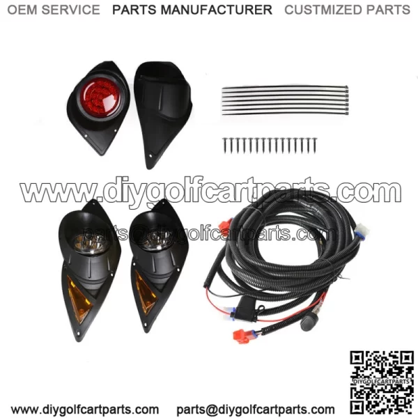 New ListingGolf Cart LED Headlight & Tail Light Gas or Electric For Yamaha Drive G29 07+