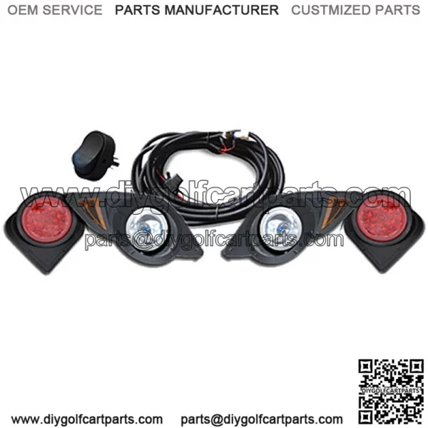 Light Kit for Yamaha G29/Drive Golf Cart (Fits 2007-2016 Models)