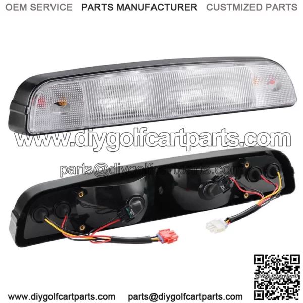 For Club Car EZGO TXT Golf Cart LED Headlight & Tail Bar Light Kit 1996-2013