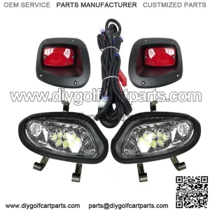 New EZGO TXT LED Basic Light Kit Fits 2014+ Gas or Electric Golf Cart