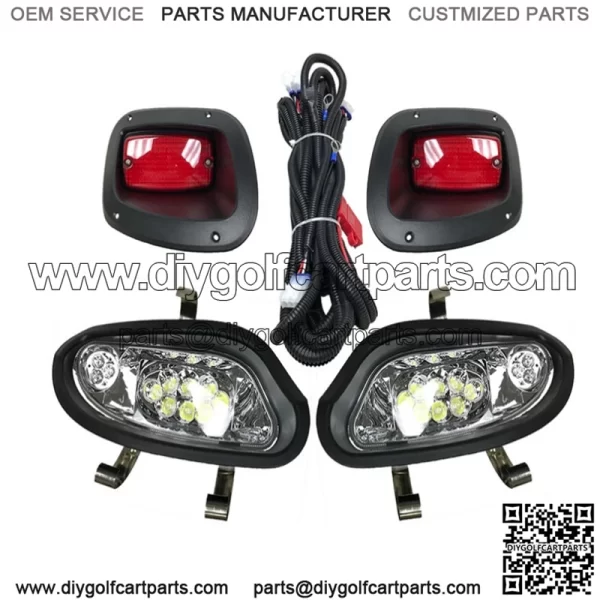 New EZGO TXT LED Basic Light Kit Fits 2014+ Gas or Electric Golf Cart