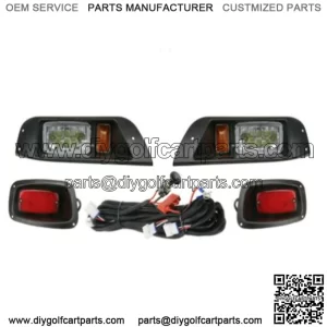 New 96-13 EZGO TXT LED Basic Light Kit Fits Gas or Electric Golf Cart