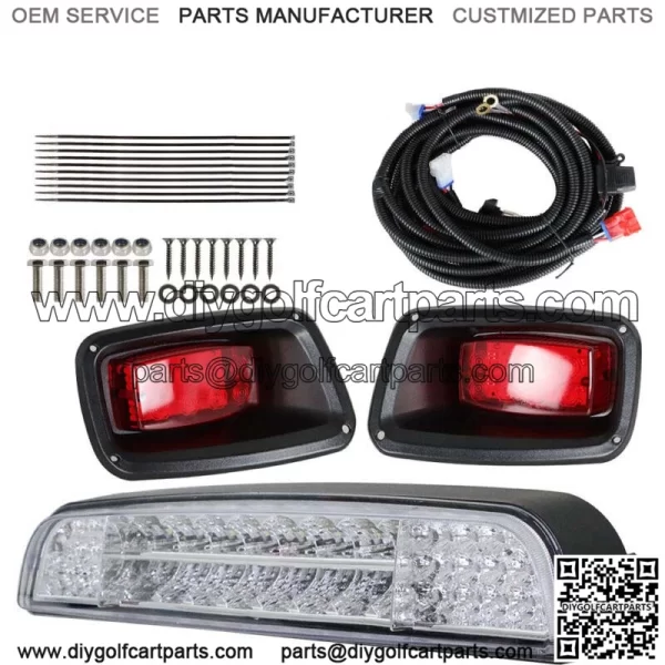 For 1996-2013 EZGO TXT Golf Cart LED Light Bar Kit with LED Taillights 2 product