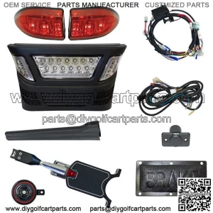 LED Light Bar Kit, Fits Club Car Precedent, Electric 08.5+, 12-48V, RHOX